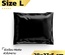 ซองไปรษณีย์พลาสติก สีดำ 100 ซอง (28x37+5cm) Size L | Premium Grade