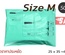 ซองไปรษณีย์พลาสติก 50 ซอง (25x35+4cm) Size M | สีเขียว เกรดประหยัด