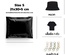 ซองไปรษณีย์พลาสติก สีดำ 100 ซอง (21x30+5cm) Size S | Premium Grade