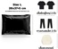 ซองไปรษณีย์พลาสติก สีดำ 100 ซอง (28x37+5cm) Size L | Premium Grade