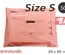 ซองไปรษณีย์พลาสติก 50 ซอง (20x30+4cm) Size S | สีโอรส เกรดประหยัด