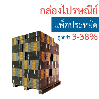 กล่องไปรษณีย์ แพ็คใหญ่