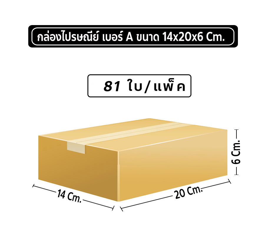 กล่องพัสดุ ไปรษณีย์